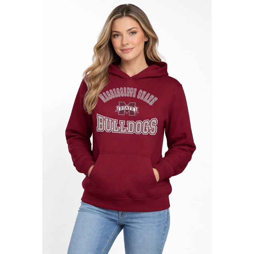 Gen2 Mississippi State Bulldogs Maroon Hometown Hoodie Womens Ss S Youth Sz L B7